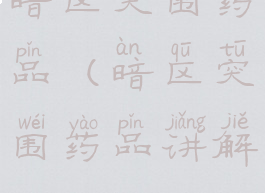 暗区突围药品(暗区突围药品讲解)