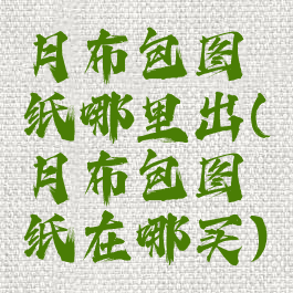 月布包图纸哪里出(月布包图纸在哪买)