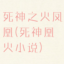 死神之火凤凰(死神凰火小说)