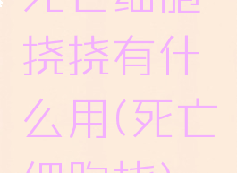 死亡细胞挠挠有什么用(死亡细胞挠)