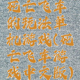 死亡飞车的玩法单机游戏(死亡飞车游戏中文版)