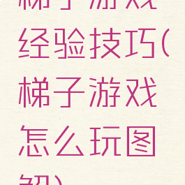 梯子游戏经验技巧(梯子游戏怎么玩图解)