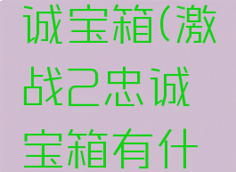 激战2忠诚宝箱(激战2忠诚宝箱有什么用)