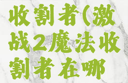 激战2魔法收割者(激战2魔法收割者在哪接)