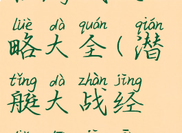 潜艇大战单机游戏攻略大全(潜艇大战经典单机安卓版下载)