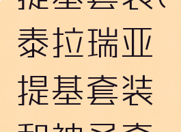 泰拉瑞亚提基套装(泰拉瑞亚提基套装和神圣套装哪个好)