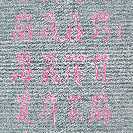 海底传月游戏技巧(海底传月是什么游戏)