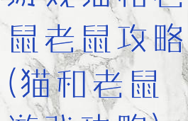 游戏猫和老鼠老鼠攻略(猫和老鼠游戏功略)