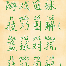 游戏篮球技巧图解(篮球对抗技巧图解)
