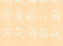 游戏编程图片资料(图片代码游戏)