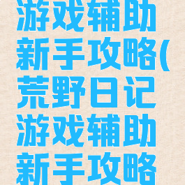 荒野日记游戏辅助新手攻略(荒野日记游戏辅助新手攻略大全)