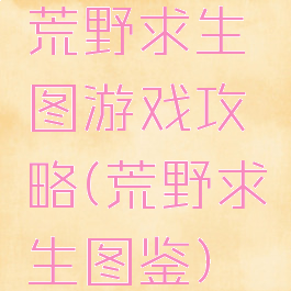 荒野求生图游戏攻略(荒野求生图鉴)