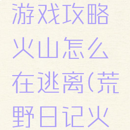 荒野求生游戏攻略火山怎么在逃离(荒野日记火山逃生)