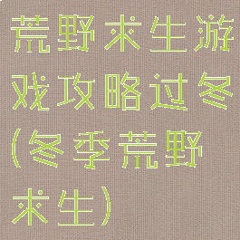 荒野求生游戏攻略过冬(冬季荒野求生)