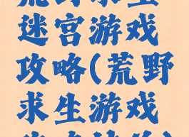 荒野求生迷宫游戏攻略(荒野求生游戏攻略过关)