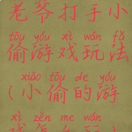 老爷打手小偷游戏玩法(小偷的游戏怎么玩)