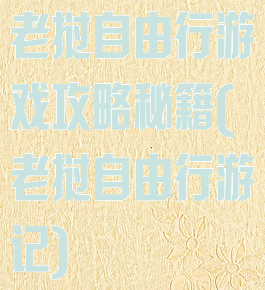 老挝自由行游戏攻略秘籍(老挝自由行游记)