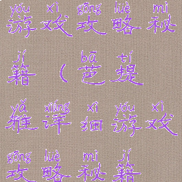 芭提雅详细游戏攻略秘籍(芭提雅详细游戏攻略秘籍视频)