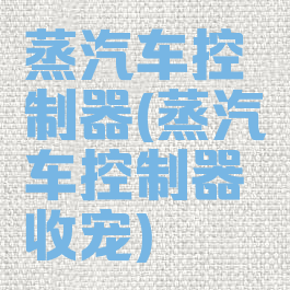 蒸汽车控制器(蒸汽车控制器收宠)