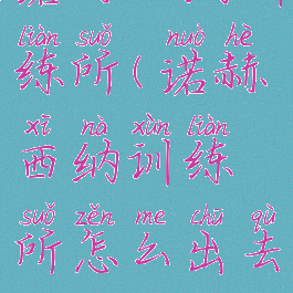 诺赫西纳训练所(诺赫西纳训练所怎么出去)