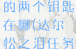 达尔松之泪的两个钥匙在哪(达尔松之泪任务)