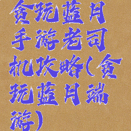 贪玩蓝月手游老司机攻略(贪玩蓝月端游)