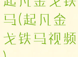 起凡金戈铁马(起凡金戈铁马视频)