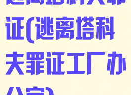 逃离塔科夫罪证(逃离塔科夫罪证工厂办公室)