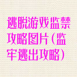 逃脱游戏监禁攻略图片(监牢逃出攻略)