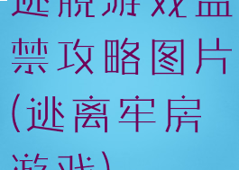 逃脱游戏监禁攻略图片(逃离牢房游戏)