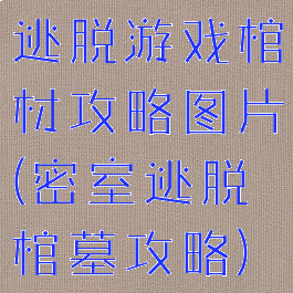 逃脱游戏棺材攻略图片(密室逃脱棺墓攻略)