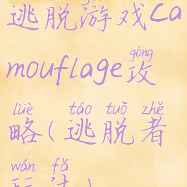 逃脱游戏camouflage攻略(逃脱者玩法)