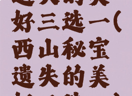 遗失的美好三选一(西山秘宝遗失的美好三选一)