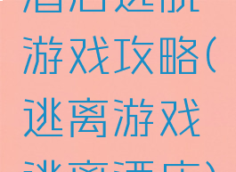 酒店逃脱游戏攻略(逃离游戏逃离酒店)