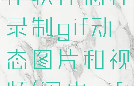 闪电gif制作软件怎样录制gif动态图片和视频(闪电gif素材)