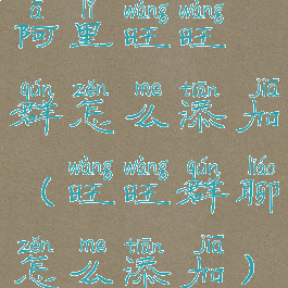 阿里旺旺群怎么添加(旺旺群聊怎么添加)