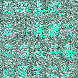 隐藏我的游戏母亲1攻略(隐藏我的游戏母亲23关怎么过)