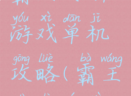 霸王大陆游戏单机攻略(霸王大陆游戏)