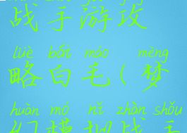 魔幻模拟战手游攻略白毛(梦幻模拟战手游白毛)