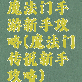 魔法门手游新手攻略(魔法门传说新手攻略)
