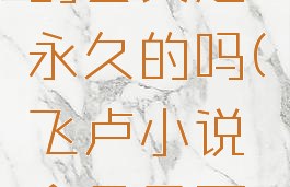 飞卢小说的会员是永久的吗(飞卢小说会员是不是随便看)