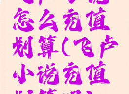 飞卢小说怎么充值划算(飞卢小说充值划算吗)