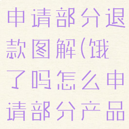 饿了么怎么申请部分退款图解(饿了吗怎么申请部分产品退款)
