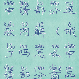 饿了么怎么申请部分退款图解(饿了吗怎么申请部分商品退款)