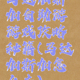 马达加斯加自助游游戏攻略秘籍(马达加斯加怎么去)