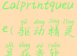 驱动精灵localprintqueue(驱动精灵是病毒软件吗)