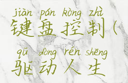 驱动人生键盘控制(驱动人生怎么驱动)