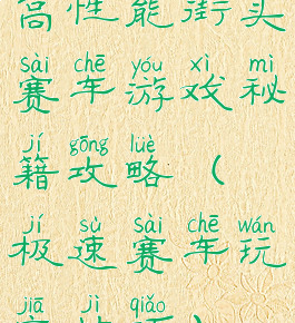 高性能街头赛车游戏秘籍攻略(极速赛车玩家技巧)