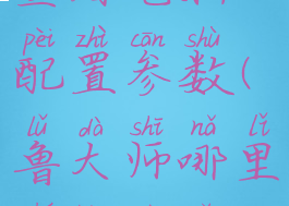 鲁大师如何查看电脑配置参数(鲁大师哪里查看电脑配置)