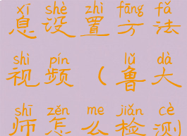 鲁大师查看内存电压信息设置方法视频(鲁大师怎么检测内存条型号)